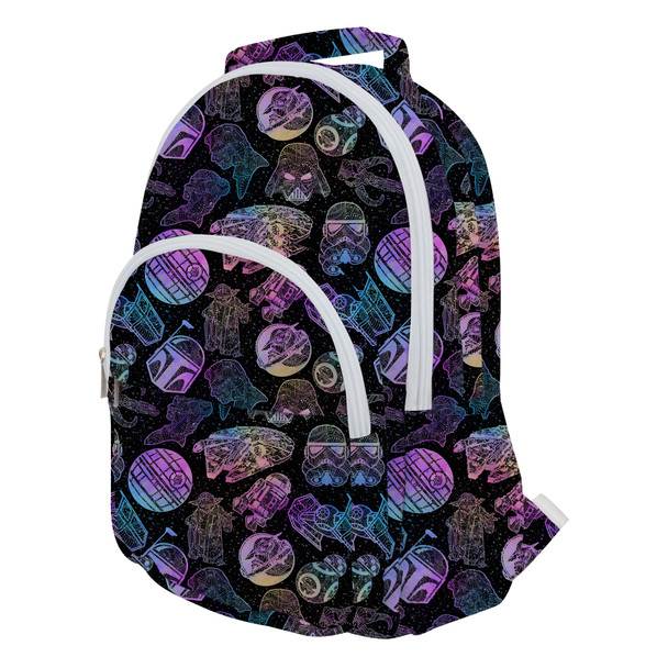 Pocket Backpack - Star Wars Watercolor Mandalas