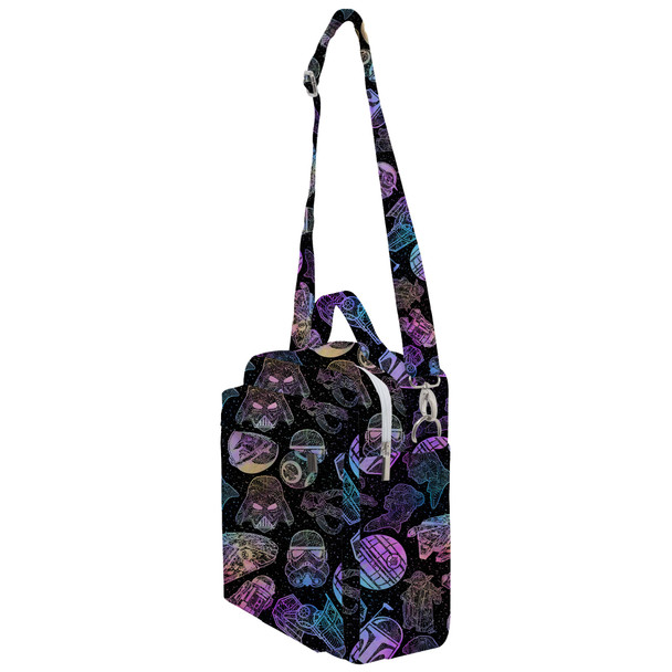 Crossbody Bag - Star Wars Watercolor Mandalas