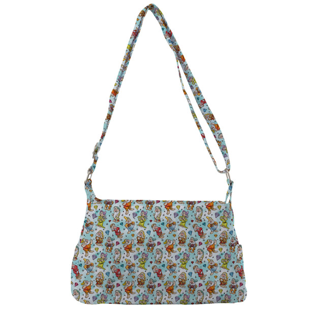 Shoulder Pocket Bag - Seven Dwarfs Sketched