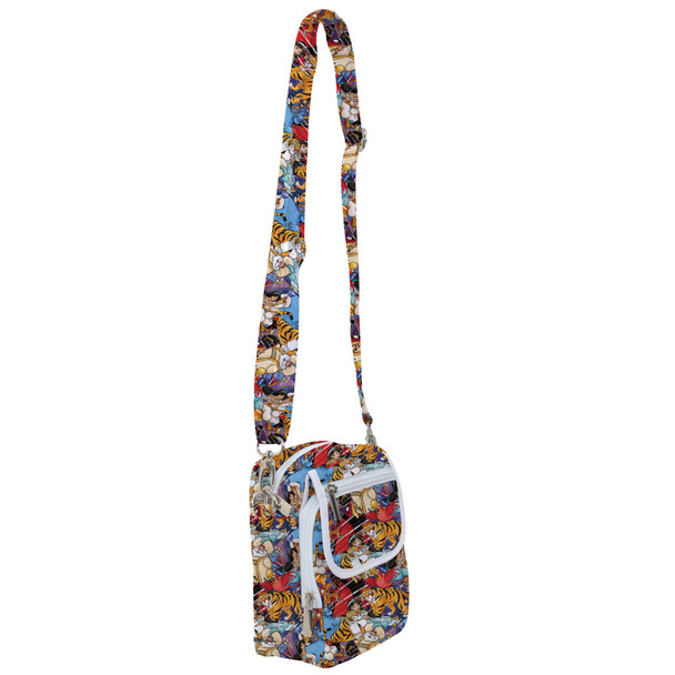 Belt Bag with Shoulder Strap - Aladdin Sketched