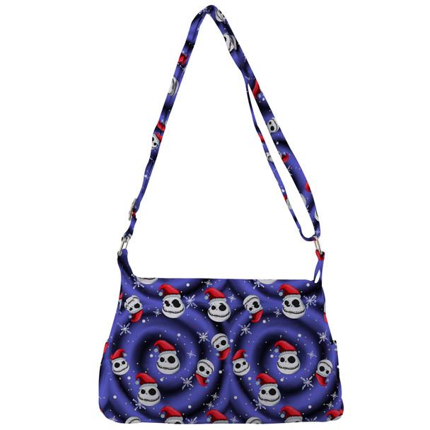 Shoulder Pocket Bag - Jack Skellington with Santa Hat