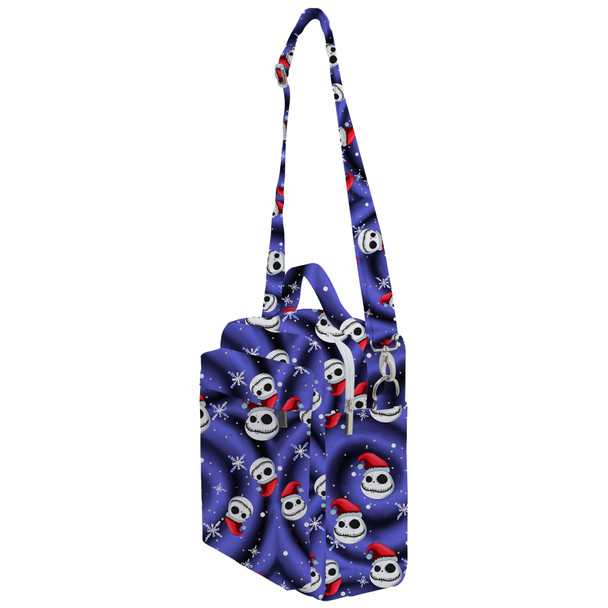 Crossbody Bag - Jack Skellington with Santa Hat