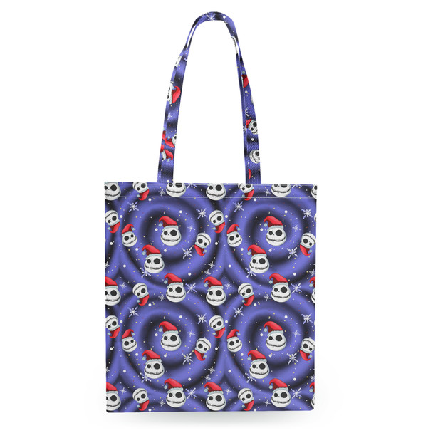 Tote Bag - Jack Skellington with Santa Hat