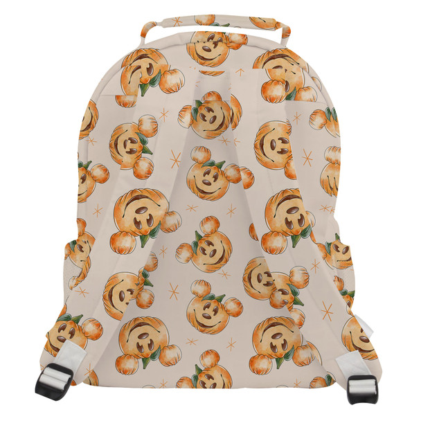 Pocket Backpack - Happy Mouse Pumpkins