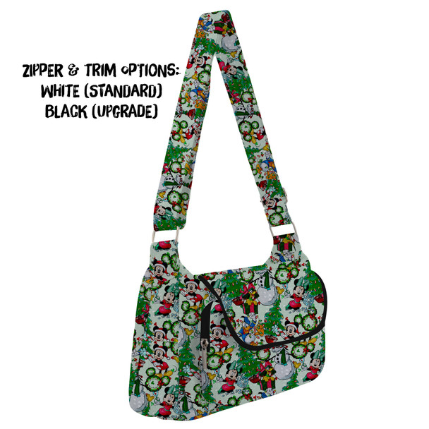 Shoulder Pocket Bag - Mickey & Friends Christmas Decorations