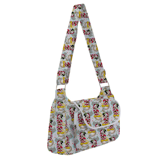 Shoulder Pocket Bag - Santa Mickey Mouse