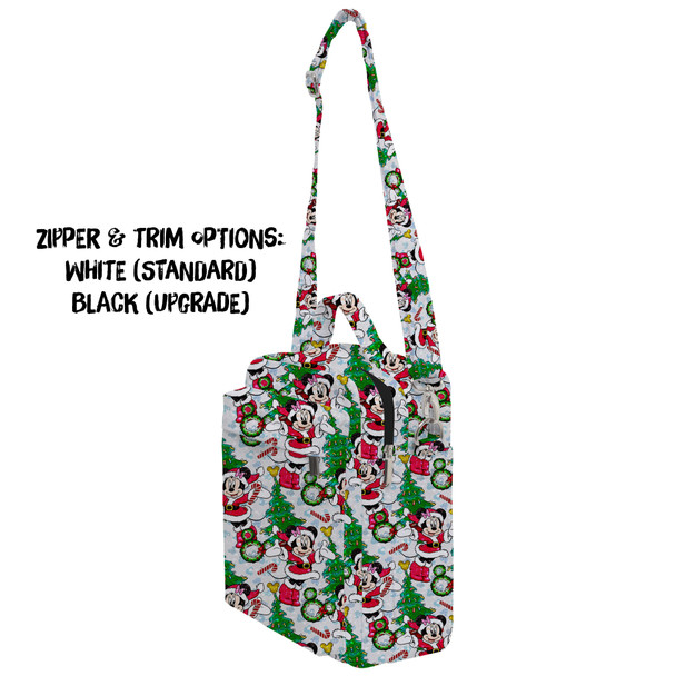 Crossbody Bag - Santa Minnie Mouse