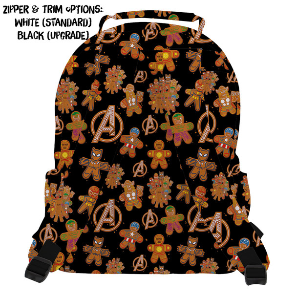 Pocket Backpack - Superhero Gingerbread Cookies