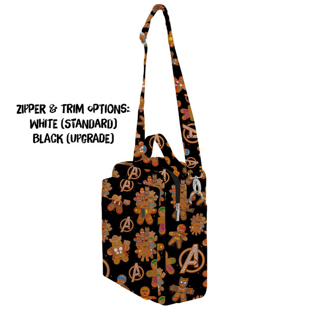 Crossbody Bag - Superhero Gingerbread Cookies