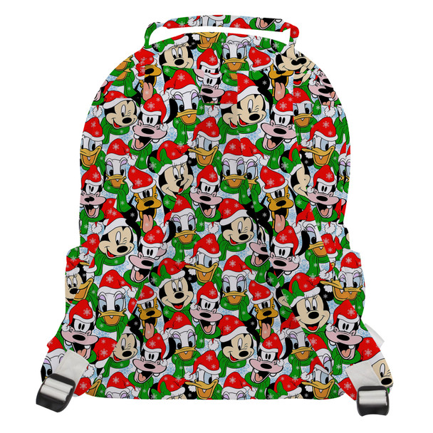 Pocket Backpack - Mickey & Friends Santa Hats