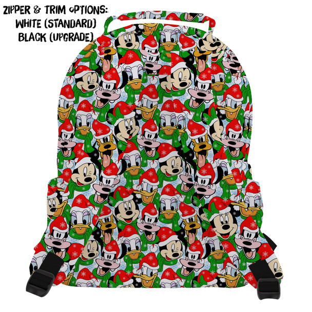 Pocket Backpack - Mickey & Friends Santa Hats