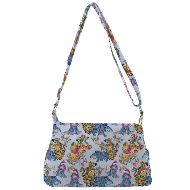 Shoulder Pocket Bag - A Pooh Bear Christmas