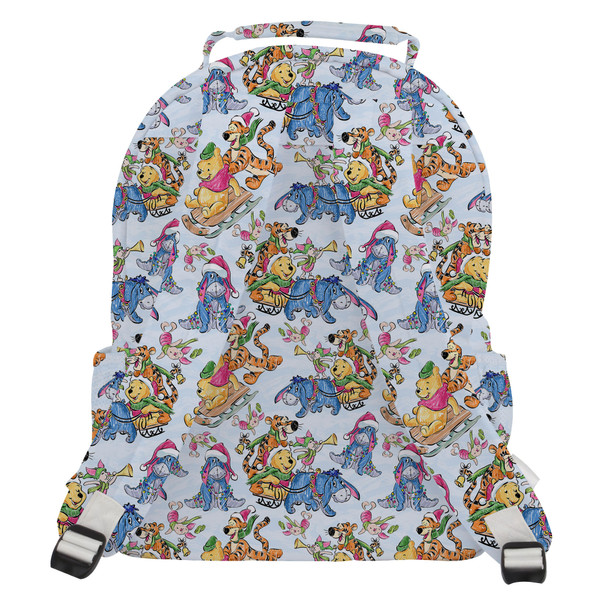 Pocket Backpack - A Pooh Bear Christmas