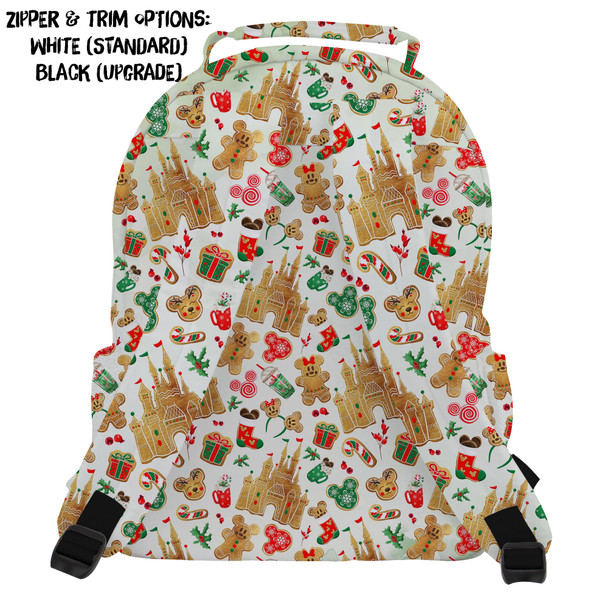Pocket Backpack - Cinderella Castle Gingerbread Cookies