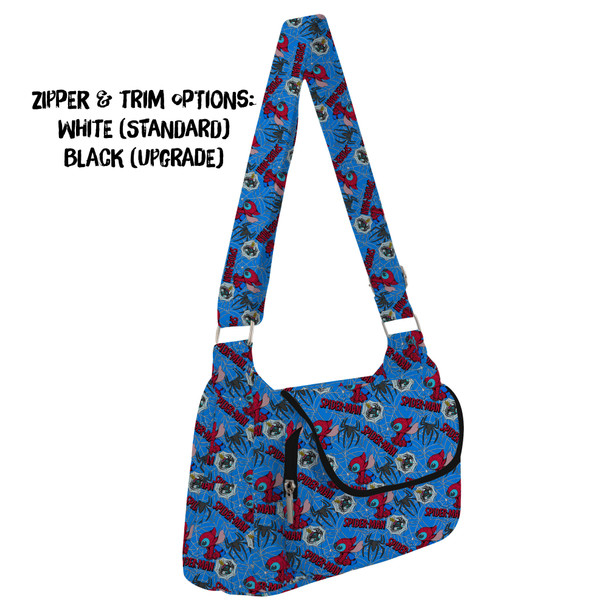 Shoulder Pocket Bag - Superhero Stitch - Spiderman