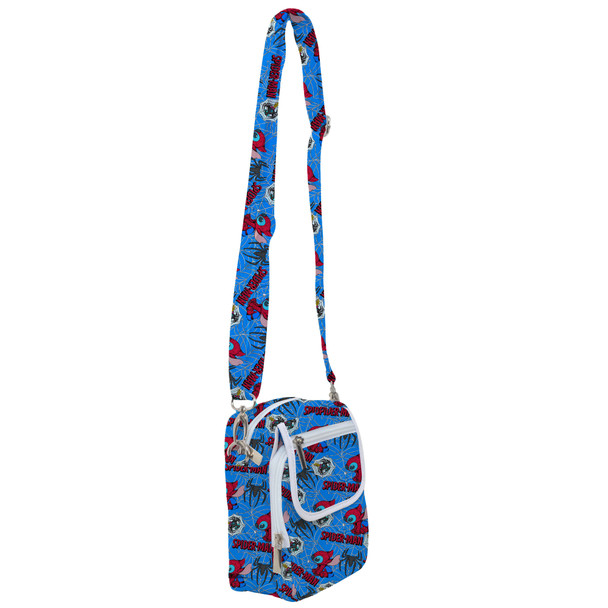 Belt Bag with Shoulder Strap - Superhero Stitch - Spiderman