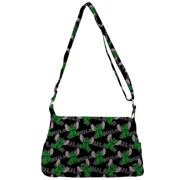 Shoulder Pocket Bag - Superhero Stitch - Hulk