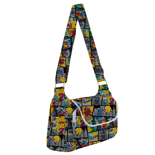 Shoulder Pocket Bag - Superhero Stitch - Comic Book