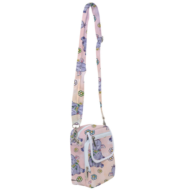 Belt Bag with Shoulder Strap - Sketched Heffalump