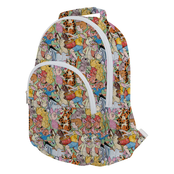 Pocket Backpack - Sketched Pooh Characters