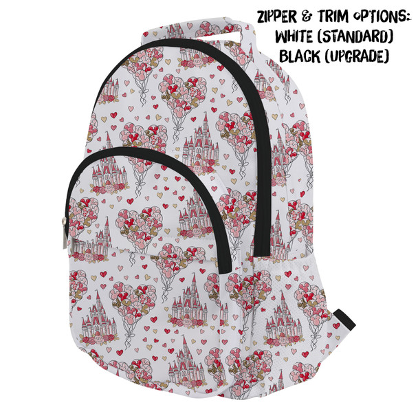 Pocket Backpack - Valentine Disney Castle