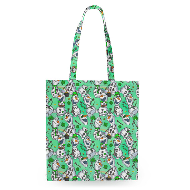 Tote Bag - Sketched Olaf St. Patrick's Day