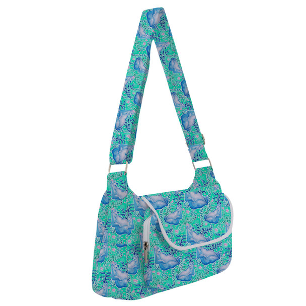 Shoulder Pocket Bag - Neon Floral Baloo