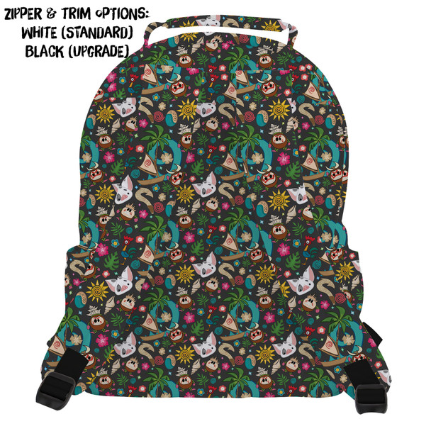 Pocket Backpack - Polynesian Princess Icons