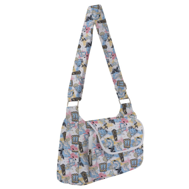 Shoulder Pocket Bag - Alice Down The Rabbit Hole