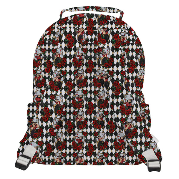 Pocket Backpack - Queen of Hearts Playing Cards