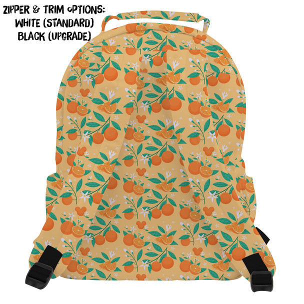 Pocket Backpack - Hidden Mickey Oranges
