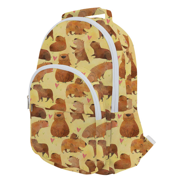 Pocket Backpack - Capybara Love