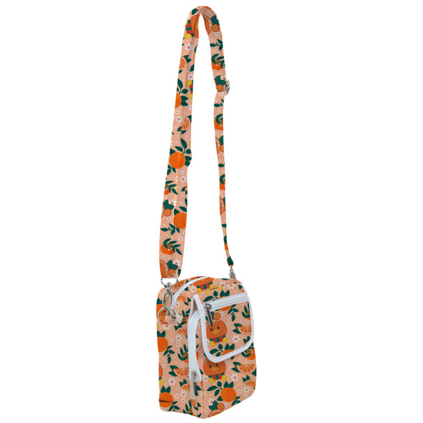 Belt Bag with Shoulder Strap - Orange Bird Munchlings