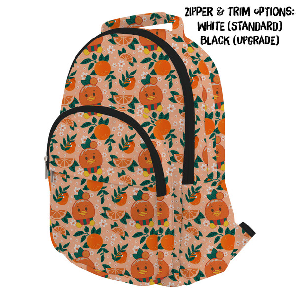 Pocket Backpack - Orange Bird Munchlings