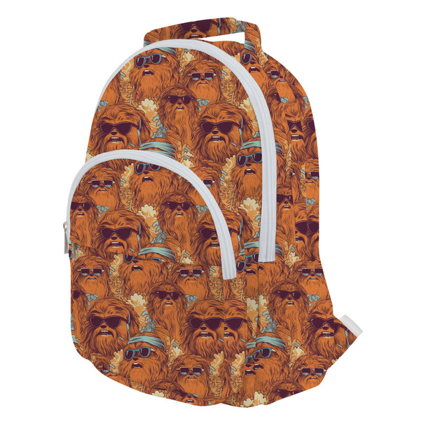 Pocket Backpack - Retro Chewbacca Summer Vibes