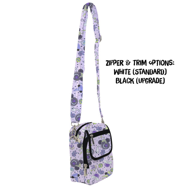 Belt Bag with Shoulder Strap - Pretty Purple Potions