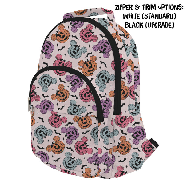 Pocket Backpack - Playful Pumpkins