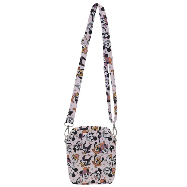 Belt Bag with Shoulder Strap - Spooky Fab Five