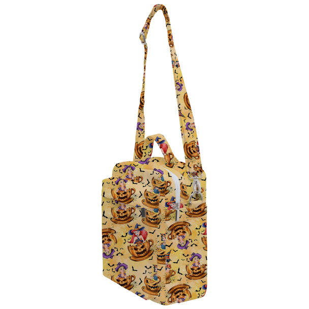 Crossbody Bag - Halloween Princess Teacups