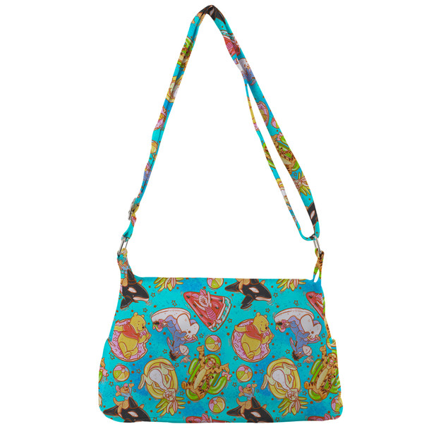 Shoulder Pocket Bag - Pool Floats Pooh