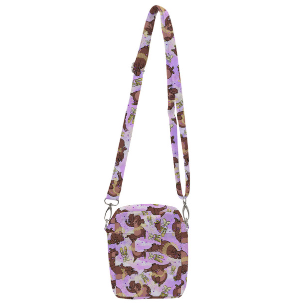 Belt Bag with Shoulder Strap - Hippo Ballerinas