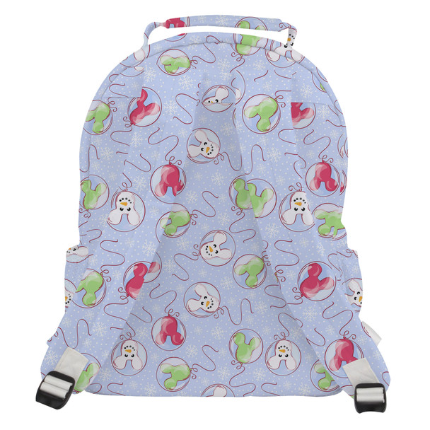 Pocket Backpack - Winter Mouse Balloons