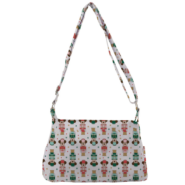 Shoulder Pocket Bag - Christmas Mickey Nutcrackers