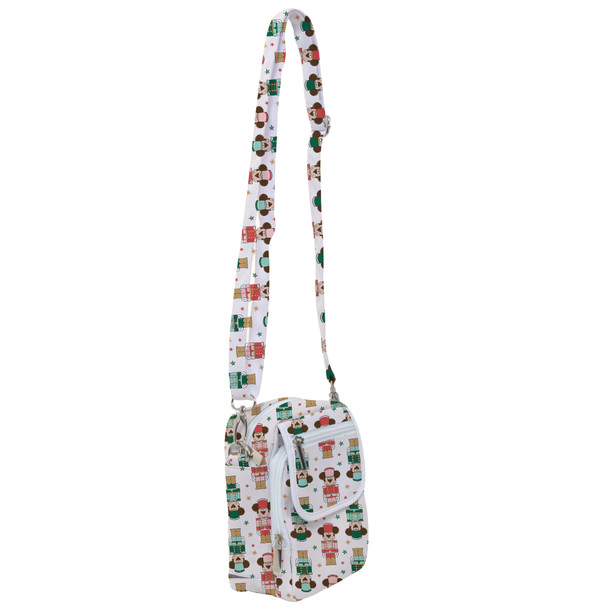 Belt Bag with Shoulder Strap - Christmas Mickey Nutcrackers