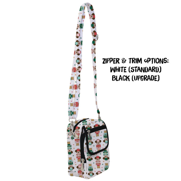 Belt Bag with Shoulder Strap - Christmas Mickey Nutcrackers