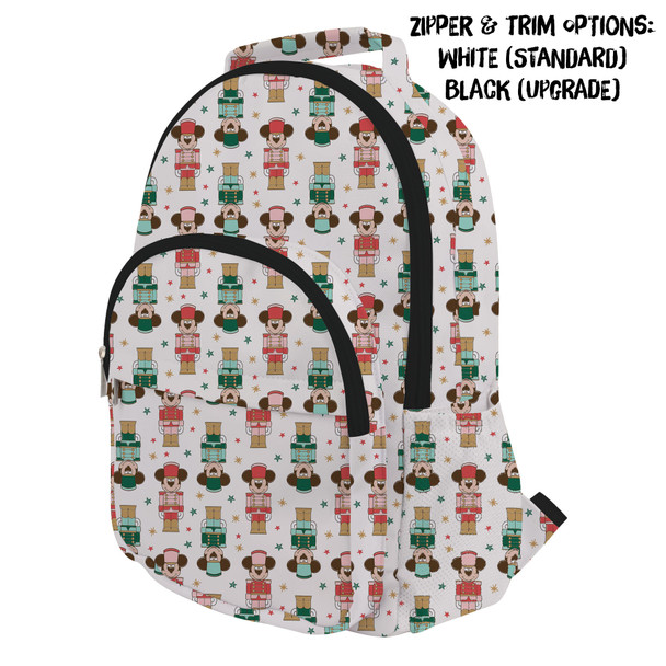 Pocket Backpack - Christmas Mickey Nutcrackers