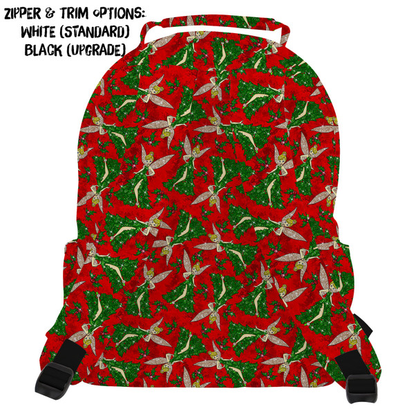 Pocket Backpack - Magical Sparkling Tinkerbell Christmas