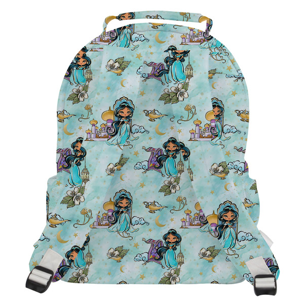 Pocket Backpack - Whimsical Princess Jasmine