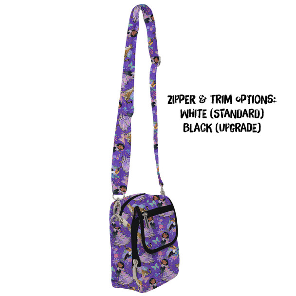 Belt Bag with Shoulder Strap - Whimsical Isabela