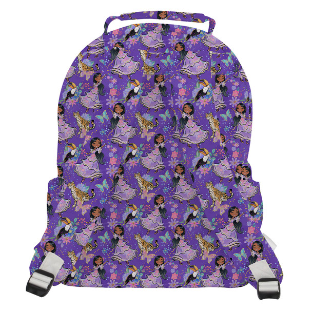 Pocket Backpack - Whimsical Isabela
